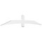 Ekena Millwork Bellingham Architectural Grade PVC Gable Bracket, 108"W x 18"H x 2"D x 6"F, 4/12 Pitch GBP108X18X0206BEL00 - alternate 1